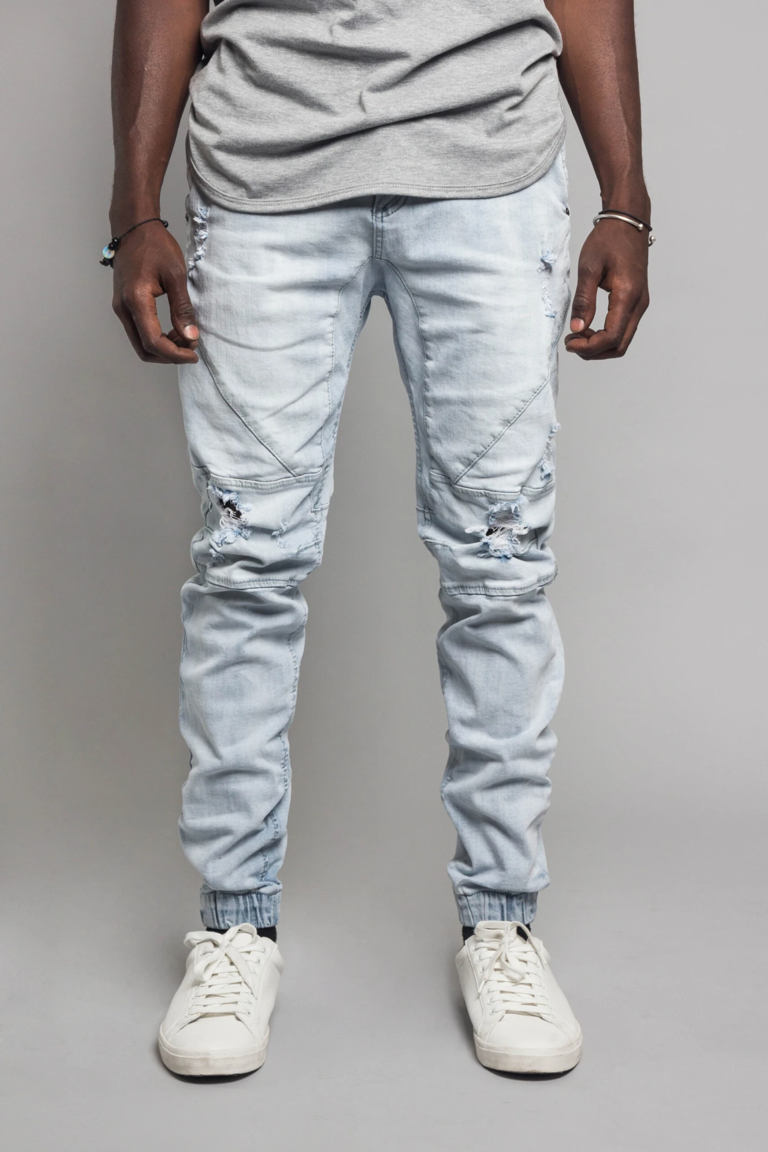 Essential Distressed Joggers 1 Essential Distressed Joggers