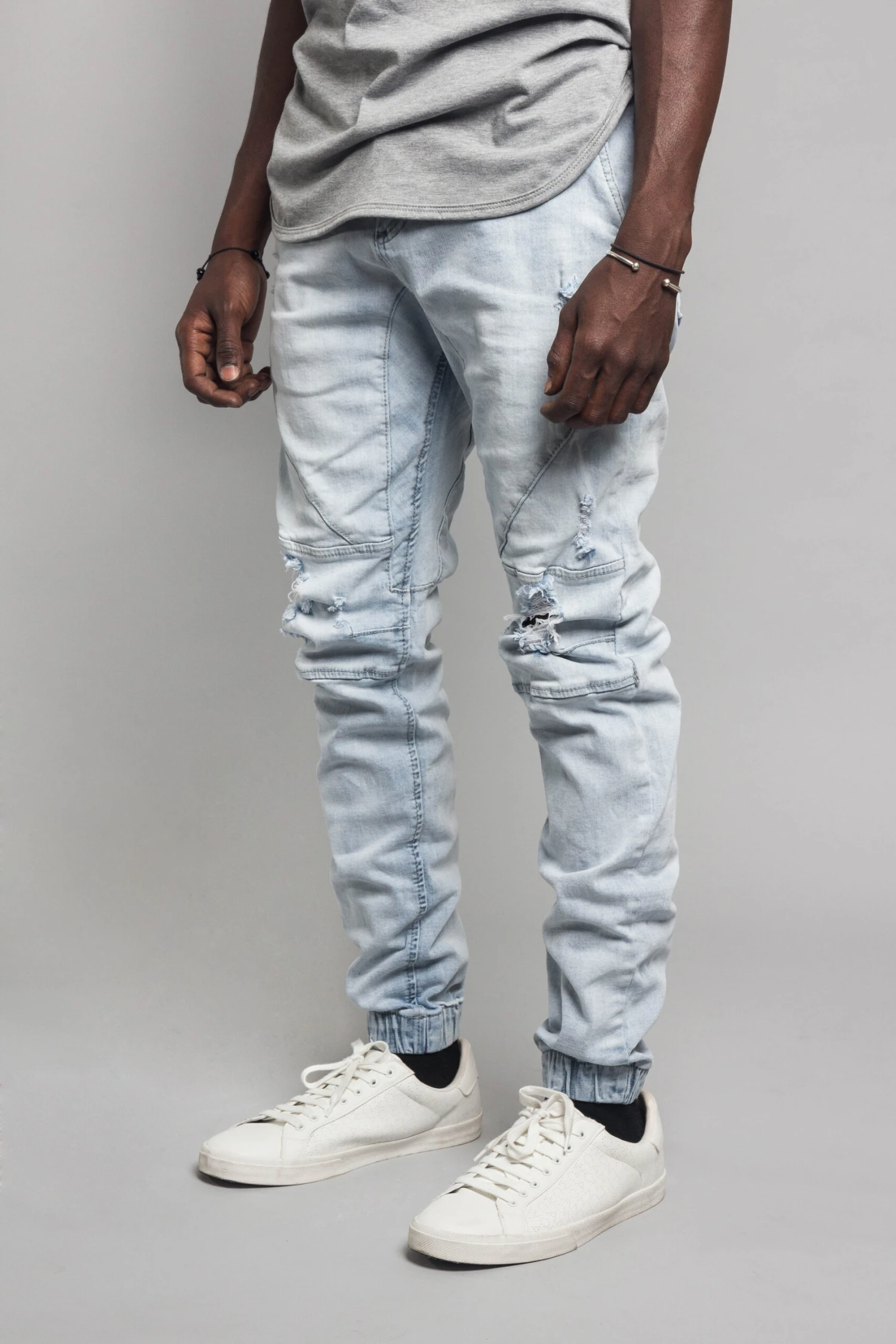Essential Distressed Joggers 2 Essential Distressed Joggers - Image 2