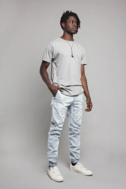 Essential Distressed Joggers 16 Essential Distressed Joggers -Victorious JG3020 ICE 5