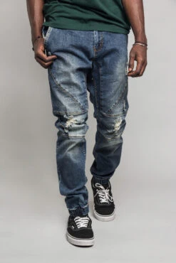 Essential Distressed Joggers 18 Essential Distressed Joggers -Victorious JG3020 IND 1