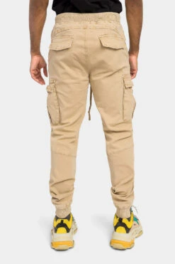 Cargo Drawstring Jogger Pants -Victorious JG3024 KHK 3