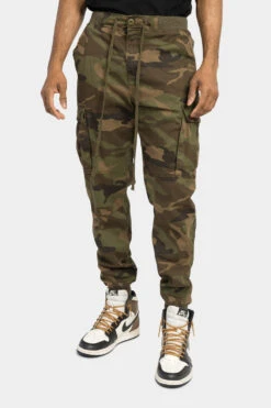 Cargo Drawstring Jogger Pants -Victorious JG3024 OCM 1