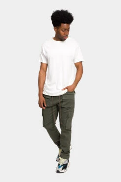 Classic Side Pocket Cargo Pants -Victorious JG3033 OLV 5