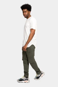 Classic Side Pocket Cargo Pants -Victorious JG3033 OLV 6