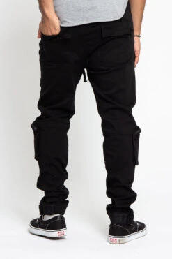 Big Pocket Cargo Jogger Pants 24 Big Pocket Cargo Jogger Pants -Victorious JG3034 BLK 3