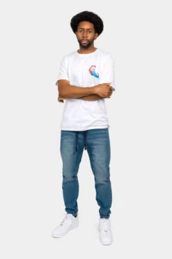 Men's Essential Jogger Denim Pants -Victorious JG803 DKI 5