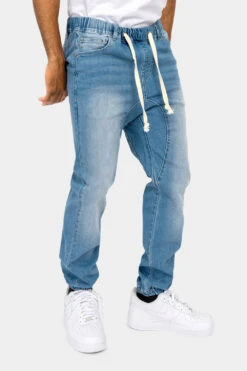 Men's Essential Jogger Denim Pants -Victorious JG803 LTI 4