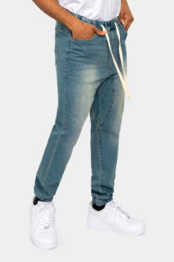 Men's Essential Jogger Denim Pants -Victorious JG803 VIN 4