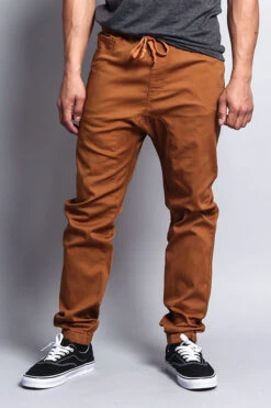 Men's Jogger Twill Pants (Dark Wheat) -Victorious JG804 DKW 5 8c42542c 9cdd 44ca 88f1 89cb8b1f5767