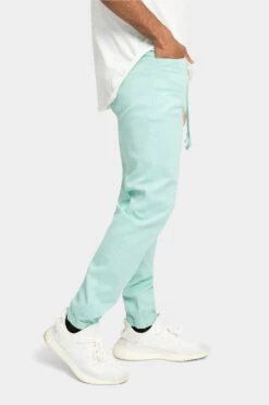 Men's Jogger Twill Pants (Mint) -Victorious JG804 MINT 4