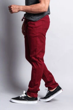 Twill Open Cuff Jogger Pants -Victorious JG875 3