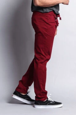 Twill Open Cuff Jogger Pants -Victorious JG875 5