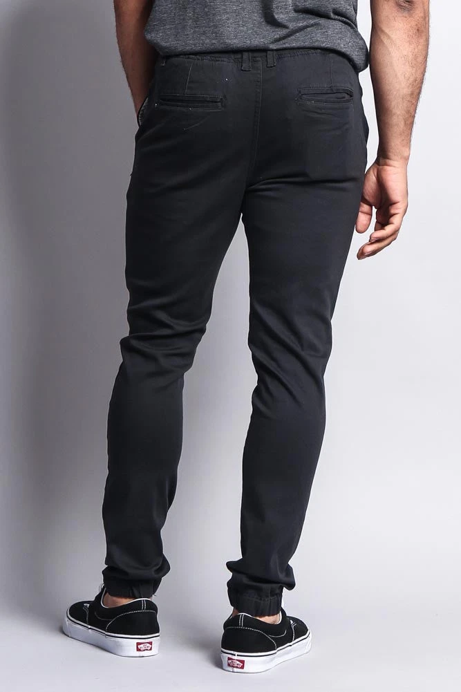Men's Slant-Pocket Skinny Joggers 14 Men's Slant-Pocket Skinny Joggers - Image 14