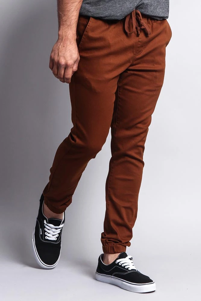 Men's Slant-Pocket Skinny Joggers 20 Men's Slant-Pocket Skinny Joggers - Image 20