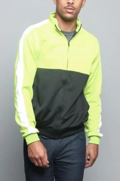 Tri-Colored Track Jacket -Victorious JK5010 FZN 5
