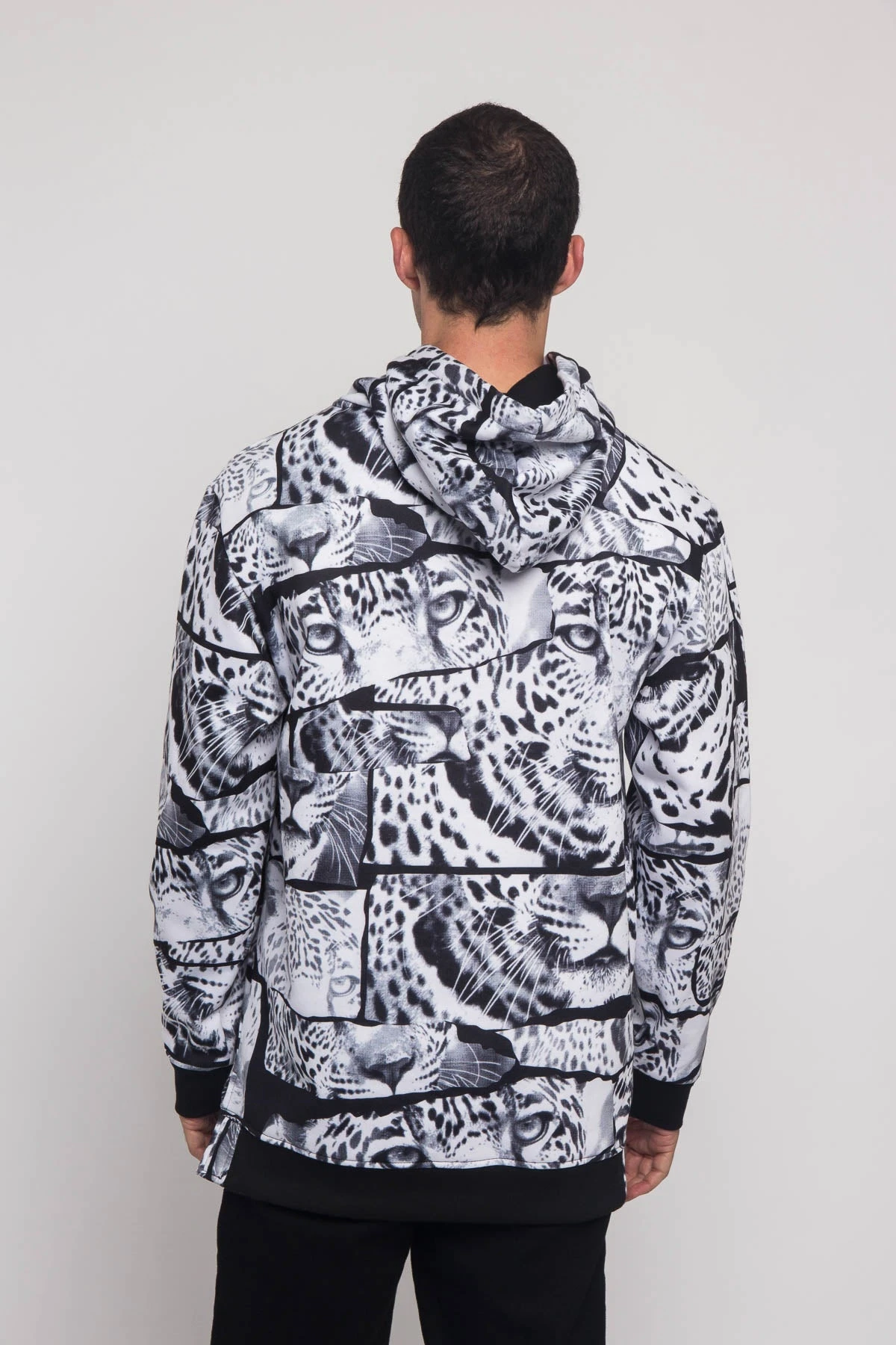 Savage Leopard Fleece Pullover 4 Savage Leopard Fleece Pullover - Image 4