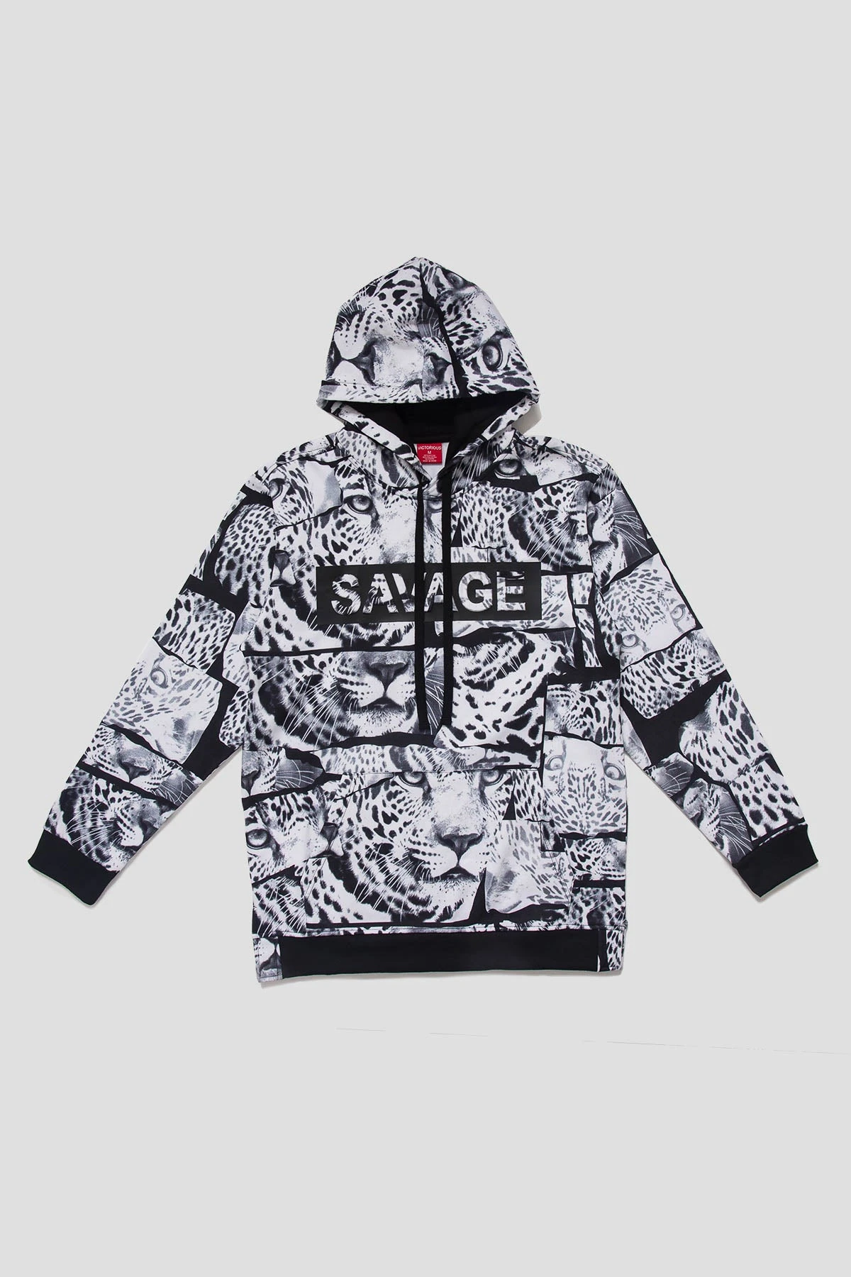 Savage Leopard Fleece Pullover 8 Savage Leopard Fleece Pullover - Image 8