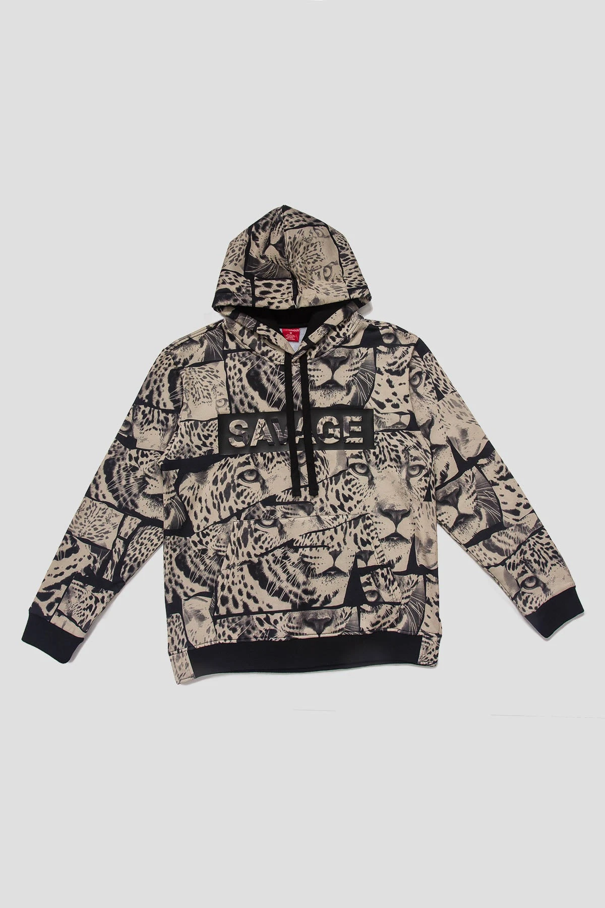 Savage Leopard Fleece Pullover 14 Savage Leopard Fleece Pullover - Image 14