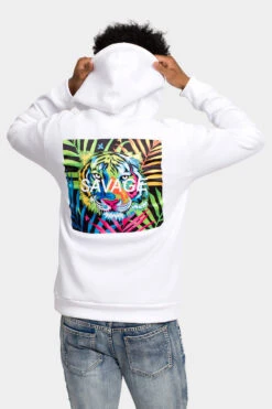 Watch Your Back Savage Tiger -Victorious JK5038 WHT 3