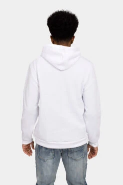 Drip Fleece Pullover Hoodie 26 Drip Fleece Pullover Hoodie -Victorious JK5042 WHT 4
