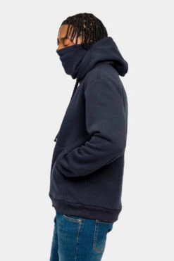 Essential Fleece Mask Hoodie -Victorious JK5053 NVY 2