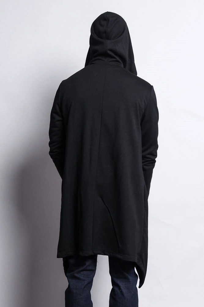 Long Length Drape Cape Cardigan Hoodie 5 Long Length Drape Cape Cardigan Hoodie - Image 5