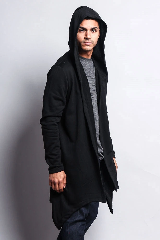 Long Length Drape Cape Cardigan Hoodie 7 Long Length Drape Cape Cardigan Hoodie - Image 7
