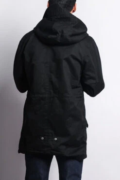 MA-1 Bomber Style Anorak Jacket -Victorious JK715 BLK 3