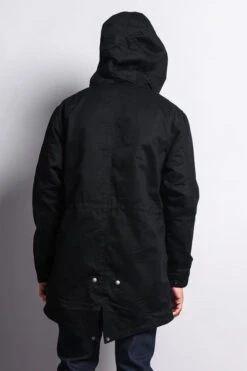MA-1 Bomber Style Anorak Jacket -Victorious JK715 BLK 6