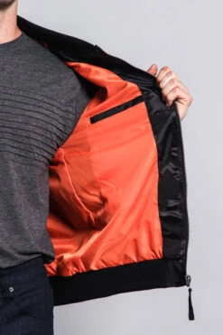 Lightweight Tonal Camo Bomber Flight Jacket 23 Lightweight Tonal Camo Bomber Flight Jacket -Victorious JK774 BLK 5