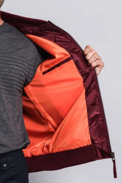 Lightweight Tonal Camo Bomber Flight Jacket 29 Lightweight Tonal Camo Bomber Flight Jacket -Victorious JK774 BRG 5