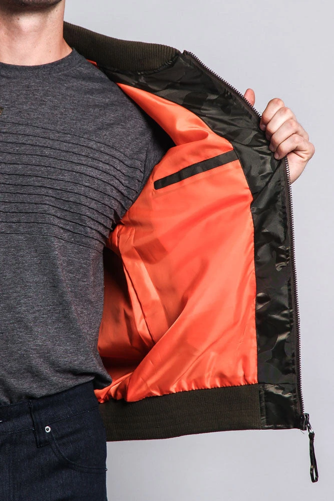 Lightweight Tonal Camo Bomber Flight Jacket 17 Lightweight Tonal Camo Bomber Flight Jacket - Image 17