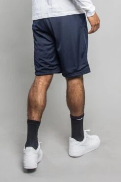 Basic Mesh Basketball Shorts 22 Basic Mesh Basketball Shorts -Victorious JS01 NVY 3