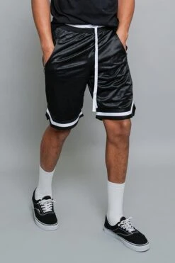 Essential Pro Basketball Shorts 24 Essential Pro Basketball Shorts -Victorious JS17 BLK 4