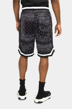 Pro Bandana Paisley Basketball Shorts 23 Pro Bandana Paisley Basketball Shorts -Victorious JS17 BLN 3
