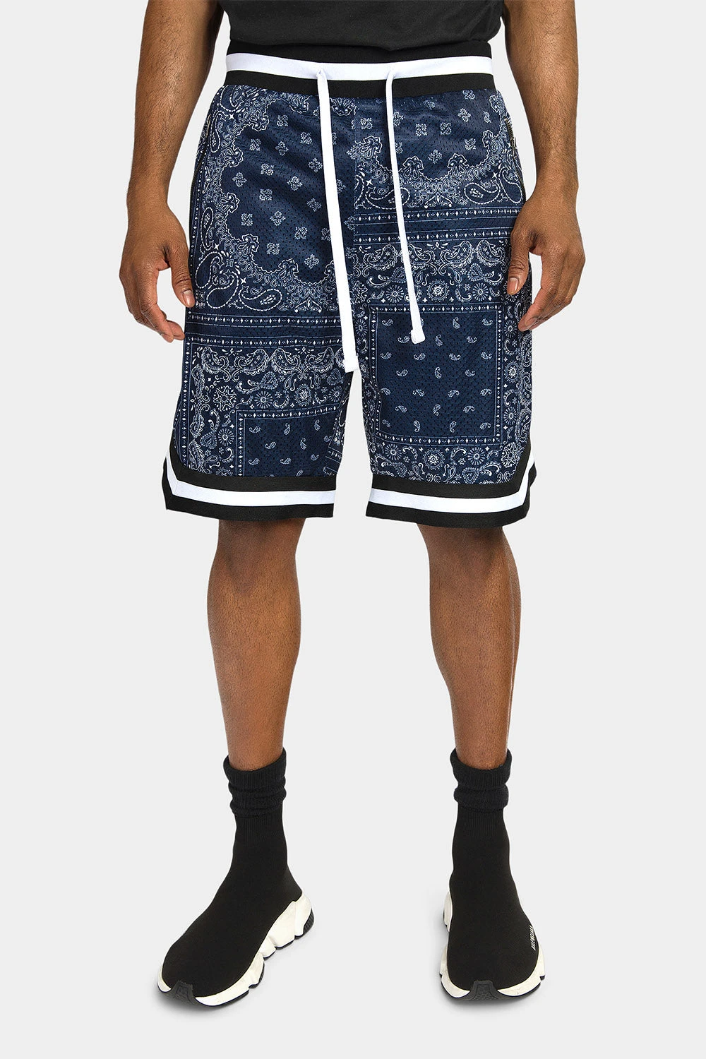 Pro Bandana Paisley Basketball Shorts 7 Pro Bandana Paisley Basketball Shorts - Image 7