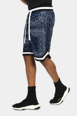 Pro Bandana Paisley Basketball Shorts 27 Pro Bandana Paisley Basketball Shorts -Victorious JS17 NAN 2
