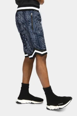 Pro Bandana Paisley Basketball Shorts 29 Pro Bandana Paisley Basketball Shorts -Victorious JS17 NAN 4