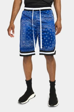 Pro Bandana Paisley Basketball Shorts 31 Pro Bandana Paisley Basketball Shorts -Victorious JS17 RBN 1
