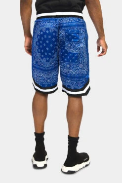 Pro Bandana Paisley Basketball Shorts 33 Pro Bandana Paisley Basketball Shorts -Victorious JS17 RBN 3