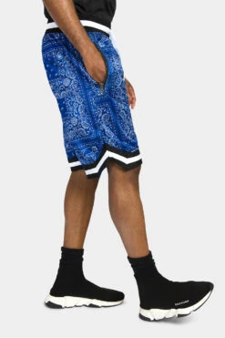 Pro Bandana Paisley Basketball Shorts 34 Pro Bandana Paisley Basketball Shorts -Victorious JS17 RBN 4