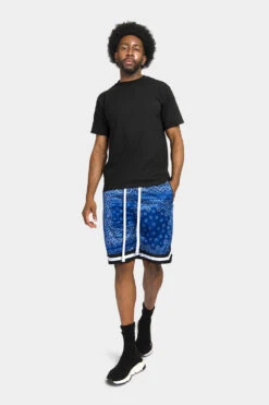 Pro Bandana Paisley Basketball Shorts 30 Pro Bandana Paisley Basketball Shorts -Victorious JS17 RBN 5