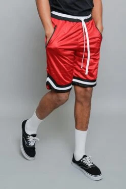 Essential Pro Basketball Shorts 36 Essential Pro Basketball Shorts -Victorious JS17 RED 4