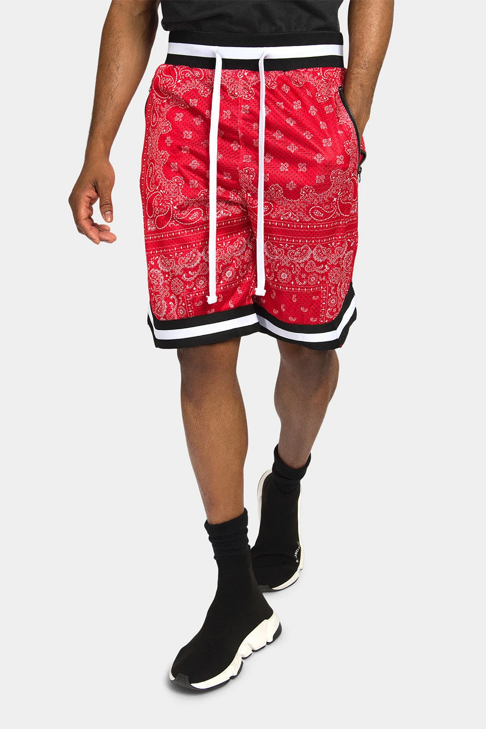Pro Bandana Paisley Basketball Shorts 17 Pro Bandana Paisley Basketball Shorts - Image 17