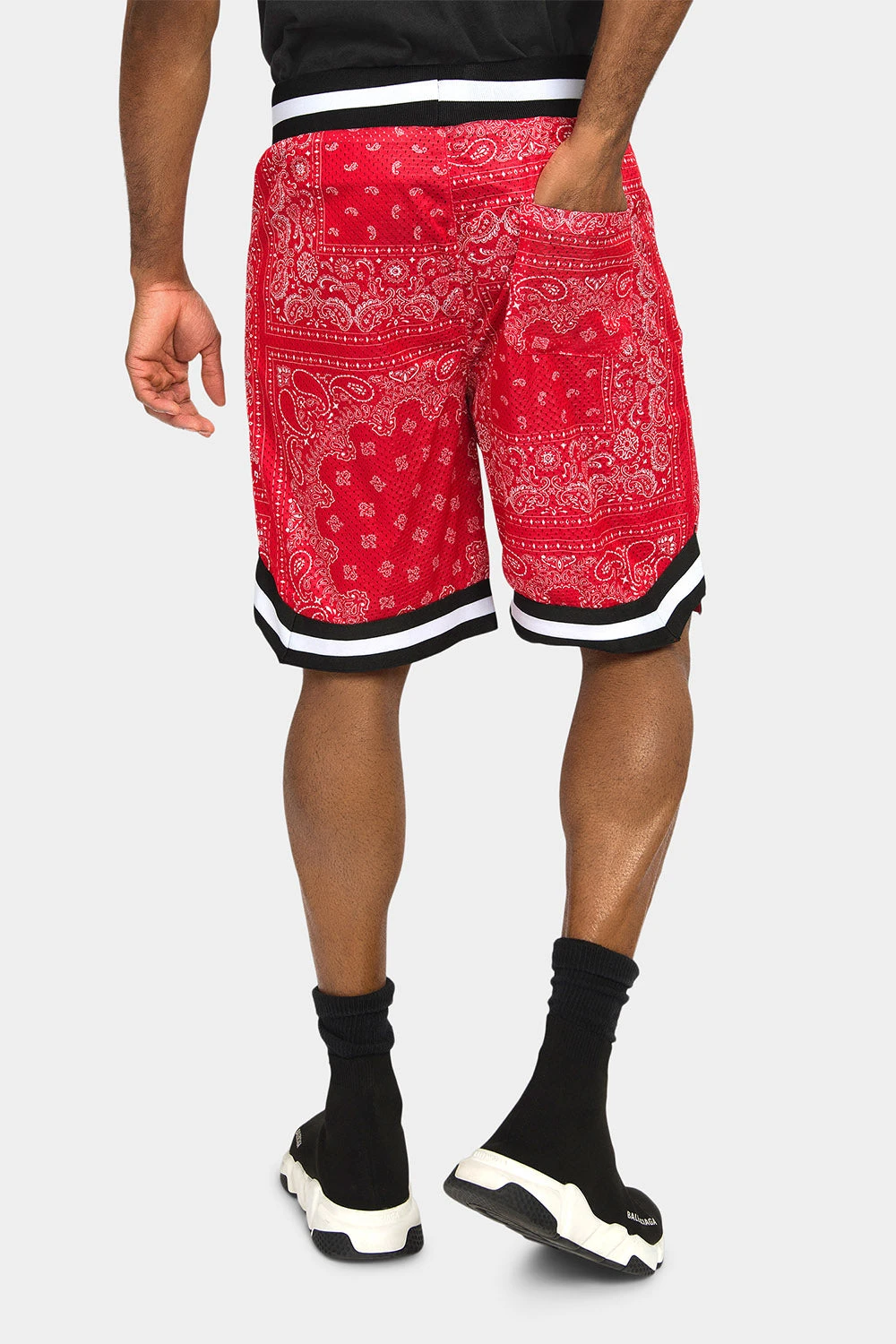 Pro Bandana Paisley Basketball Shorts 19 Pro Bandana Paisley Basketball Shorts - Image 19
