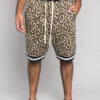Animal Print Basketball Shorts