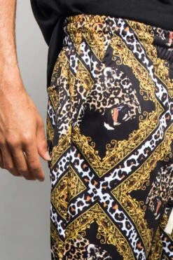 Lux Leopard Basketball Shorts -Victorious JS35 BLK 6 8f98bae4 a41a 4b2f a275 e60b065cde91