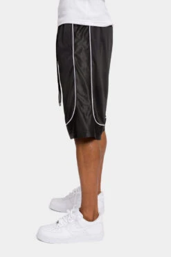 Classic Mesh Basketball Shorts -Victorious JS91 BLK 2 88a38661 eace 4362 9f8c f13a65984347