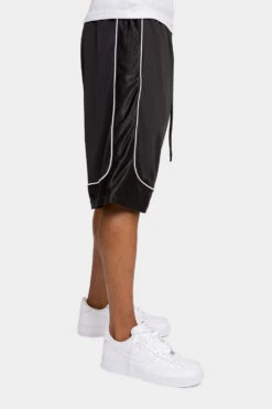 Classic Mesh Basketball Shorts -Victorious JS91 BLK 4
