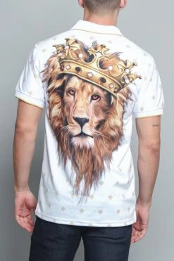 Lion King Polo -Victorious PQ7304 WHT 3